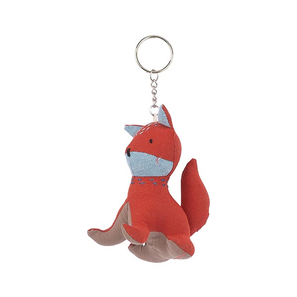Schlüsselanhänger Fuchs RUBY, Baumwolle