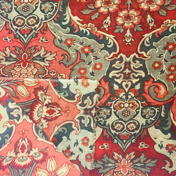 Schal PAISLEY, bedruckt, 180x70cm, 92%Wolle,8%Seide / CONTIGO Fairtrade Onlineshop