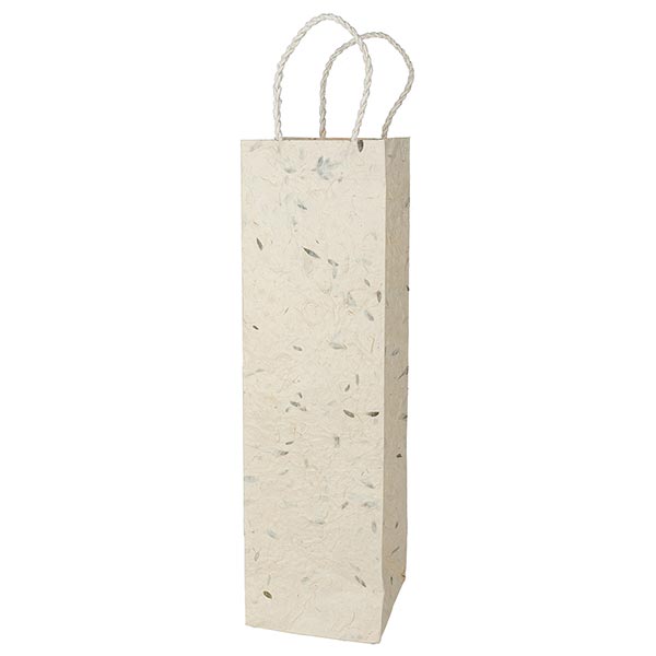 Geschenktüte Flasche AMALA natural, Loktapapier