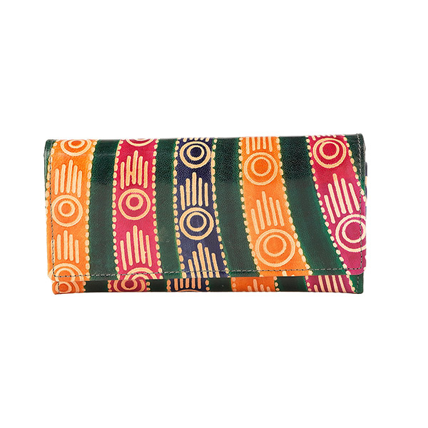 Brieftasche 18x9,5cm VISHRAM, Ziegenleder