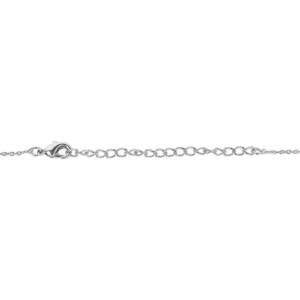 Halskette INFINITY, versilbert / CONTIGO Fairtrade Onlineshop