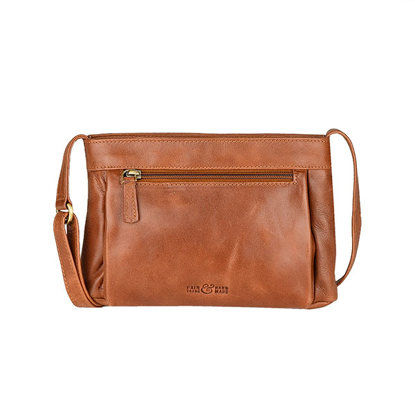 Handtasche LOLITA Vintage braun, Rindsleder