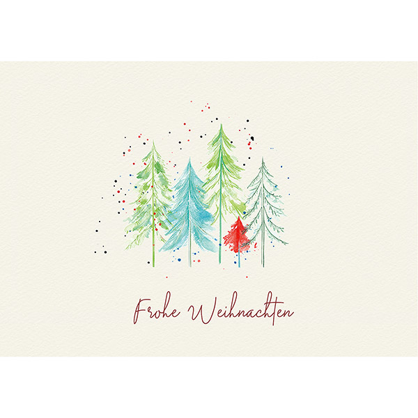 Grußkarte M Frohe Weihnachten / CONTIGO Fairtrade Onlineshop