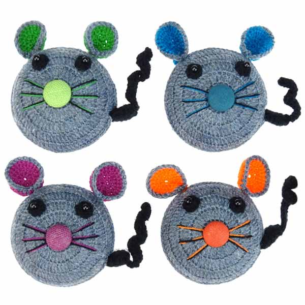 Maßband Maus gehäkelt, handgemacht (Stückpreis)