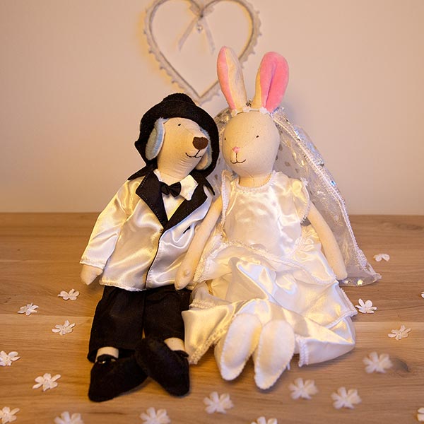 PettiePet Tierpuppe BRÄUTIGAM LASSE, SONDERPREIS / CONTIGO Fairtrade Onlineshop