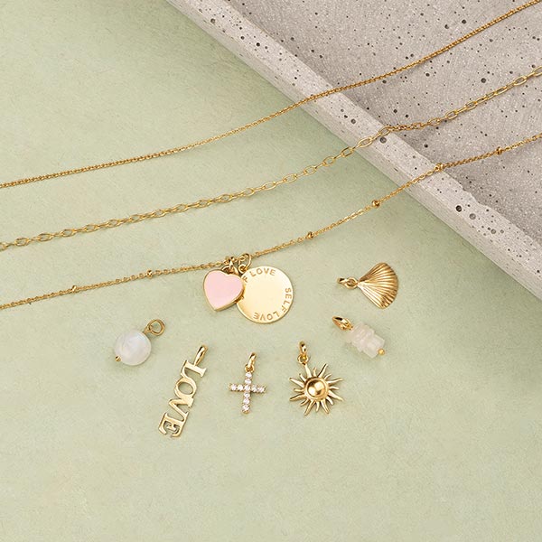 Anhänger, Herz, rosa, Mix&Match, Emaille, versilbert / CONTIGO Fairtrade Onlineshop