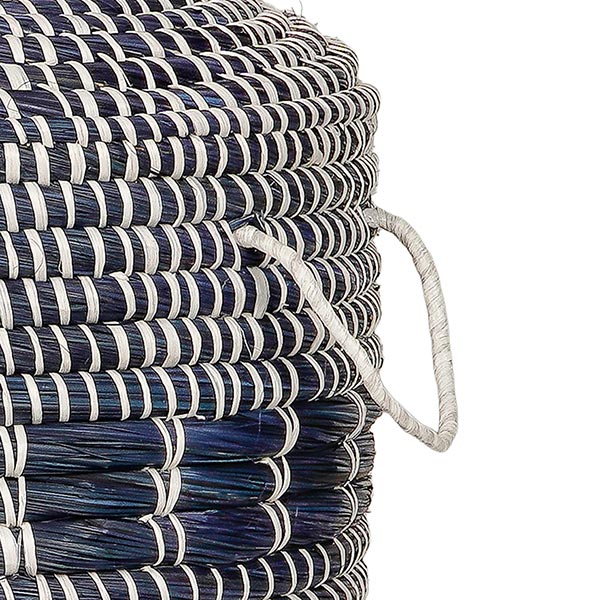 Wäschekorb 50cm SYLT plus Deckel, Kaisagras / CONTIGO Fairtrade Onlineshop