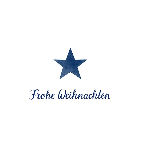 Postkarte Frohe Weihnachten