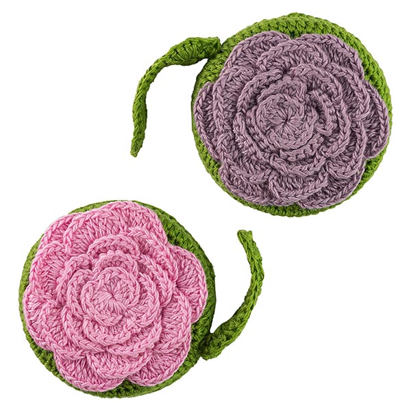 Maßband ROSE (Stückpreis), gehäkelt / CONTIGO Fairtrade Onlineshop