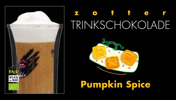 Zotter Trinkschoko Pumpkin Spice 5x22g BIO / CONTIGO Fairtrade Onlineshop