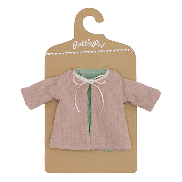 PettiePet Musselin Jäckchen, puder / CONTIGO Fairtrade Onlineshop