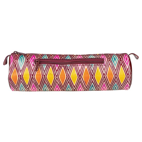 Stiftetasche Jumbo 22x6cm KHILANA, Ziegenleder / CONTIGO Fairtrade Onlineshop