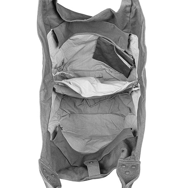 Tasche HOBOBAG DOVER, beere-grau, Flanell, Wollmix / CONTIGO Fairtrade Onlineshop