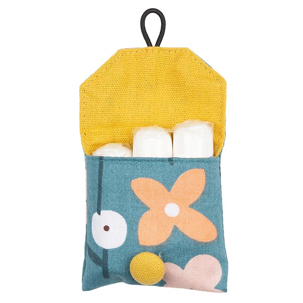 Mini-Täschchen Stoff, bunter Mix, Baumwolle / CONTIGO Fairtrade Onlineshop