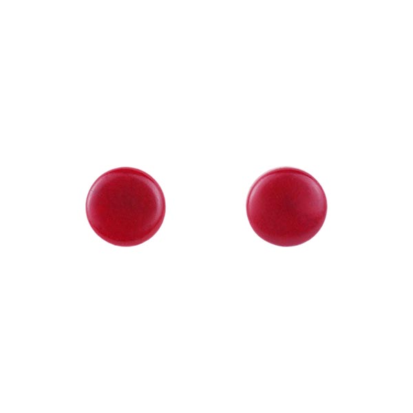 Ohrstecker confetto MINI rot, Tagua