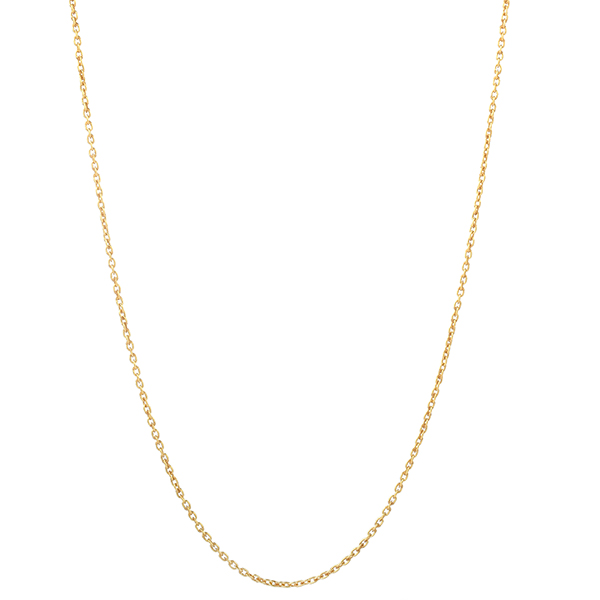 Halskette, Basic, Mix&Match, 40+5 cm, 22K vergoldet / CONTIGO Fairtrade Onlineshop