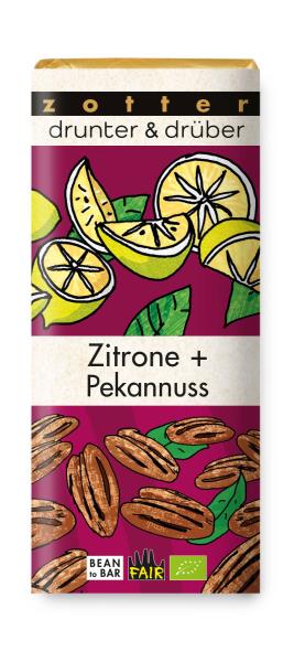 Drunter & Drüber Zitrone - Pekanuss 70g BIO