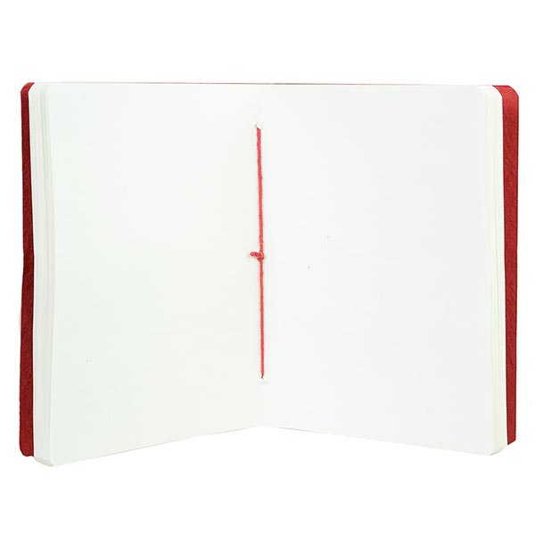 Notizbuch Chakra 18x13cm ROOT, Recyclingpapier handgeschöpft / CONTIGO Fairtrade Onlineshop