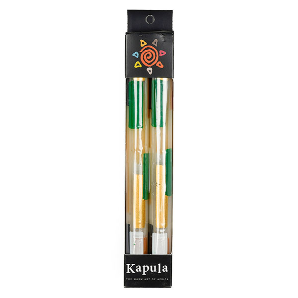 Kerzenpräsent 2er Set BRUSH, Kapula