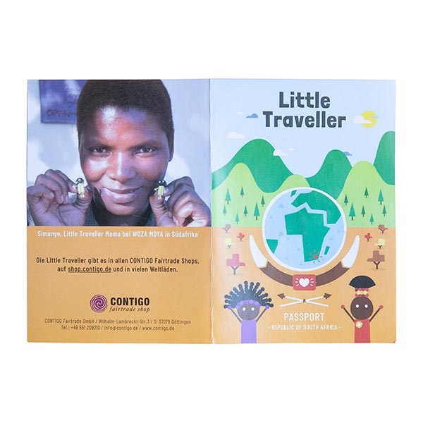 Anstecknadel PROUD TO BE ME Rainbow Traveller / CONTIGO Fairtrade Onlineshop
