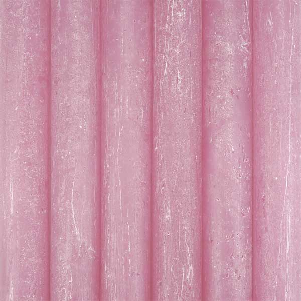 Stabkerze 23cm FROSTED soft rose, Kapula / CONTIGO Fairtrade Onlineshop