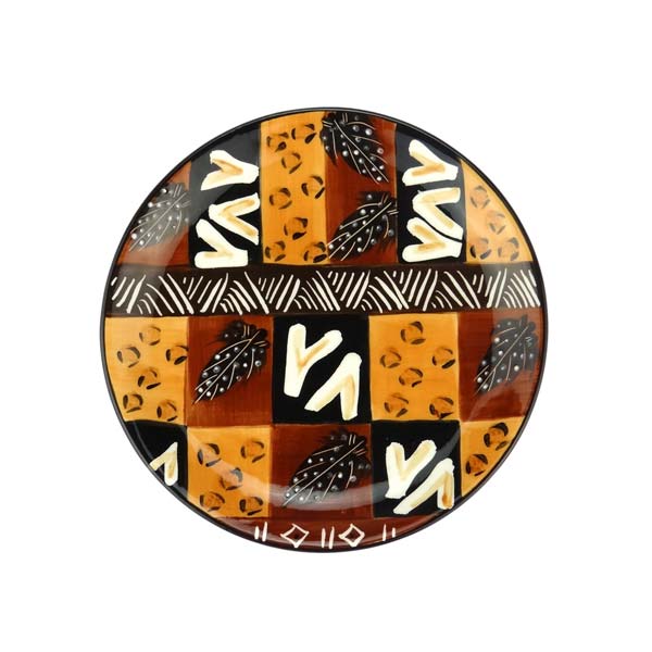 Frühstücksteller 19cm ANIMAL PRINT, Keramik Kapula / CONTIGO Fairtrade Onlineshop