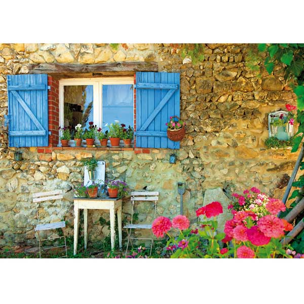 Grußkarte M Haus in der Provence