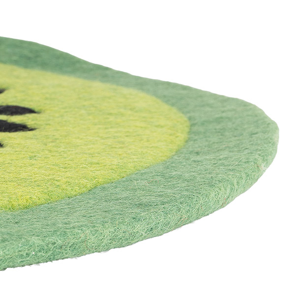 Sitzkissen KIWI rund, Wollfilz / CONTIGO Fairtrade Onlineshop