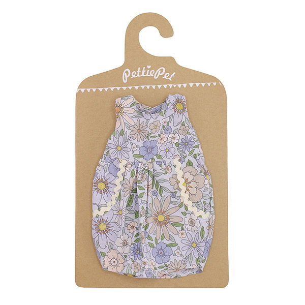 PettiePet Ballonkleid blau / CONTIGO Fairtrade Onlineshop