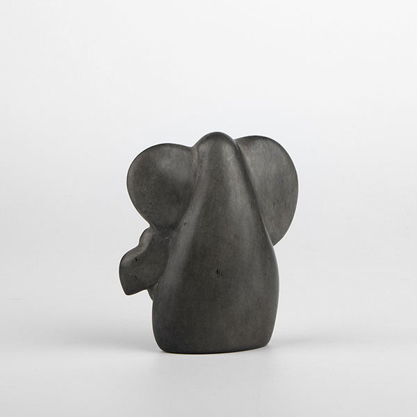 Elefant MUTTERLIEBE 11cm grau, Speckstein / CONTIGO Fairtrade Onlineshop