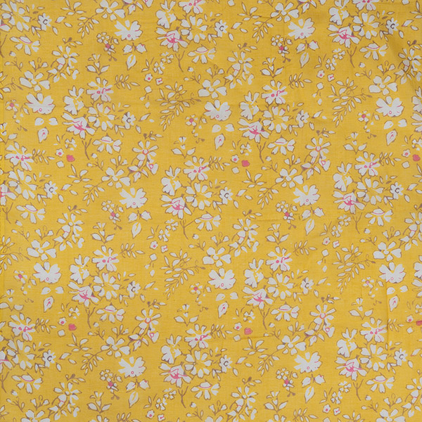 Schal MUSTARD FLOWER, 200x100 cm, 100 % Baumwolle (Bio) / CONTIGO Fairtrade Onlineshop