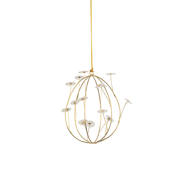 Anhänger OSTEREI Dandelion 10cm, Capiz Anhänger OSTEREI Dandelion 10cm, Capiz