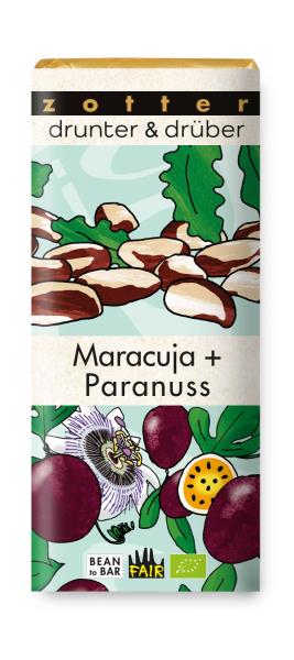 Drunter & Drüber Maracuja - Paranuss 70g BIO / CONTIGO Fairtrade Onlineshop