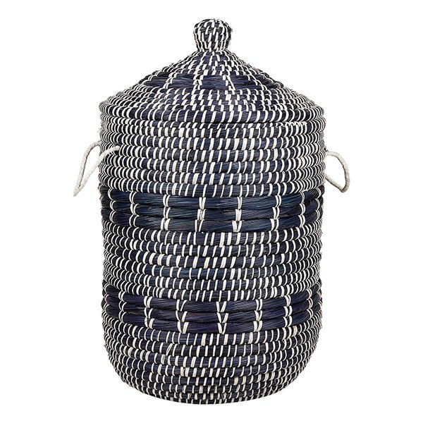 Wäschekorb 58cm SYLT plus Deckel, Kaisagras