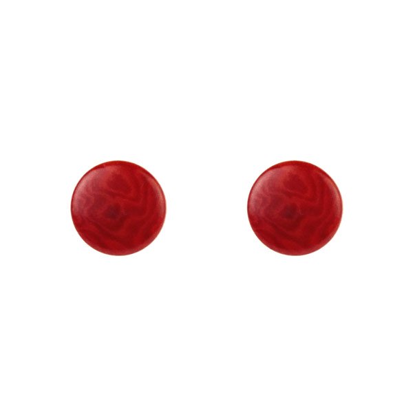 Ohrstecker confetto rot, Tagua