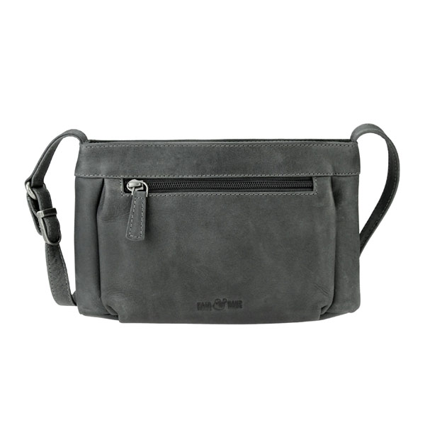 Handtasche LOLITA Vintage schwarz, Rindsleder