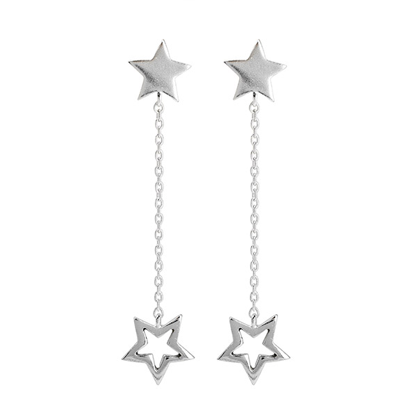 Ohrringe STARLIGHT, versilbert