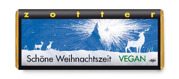 Zotter - Schöne Weihnachtszeit 70g BIO vegan / CONTIGO Fairtrade Onlineshop