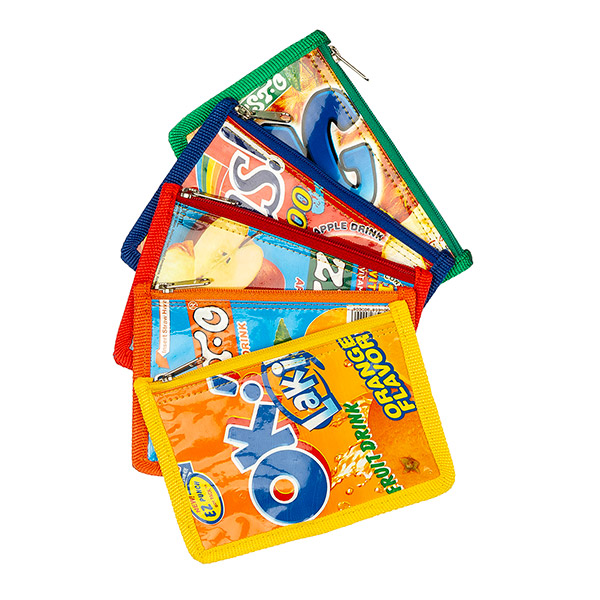 Saftpack UPCYCLING Etui, bunt / CONTIGO Fairtrade Onlineshop