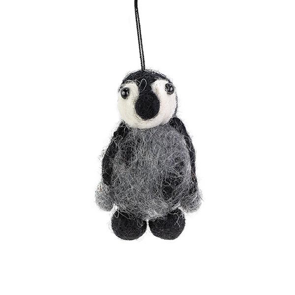 Dekoanhänger BABY- PINGUIN, Wollfilz