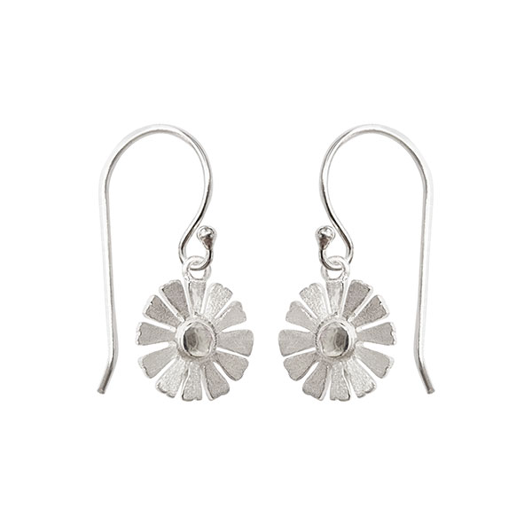 Ohrhänger MARGERITE, Silber / CONTIGO Fairtrade Onlineshop