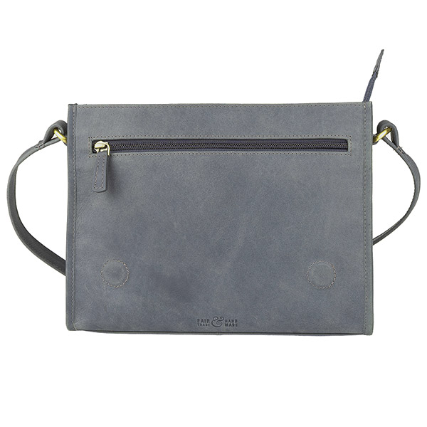 Handtasche Taschenkörper (ohne Klappe) blau IndiWIEDUella / CONTIGO Fairtrade Onlineshop