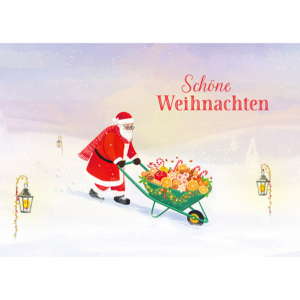 Grußkarte M Schöne Weihnachten / CONTIGO Fairtrade Onlineshop