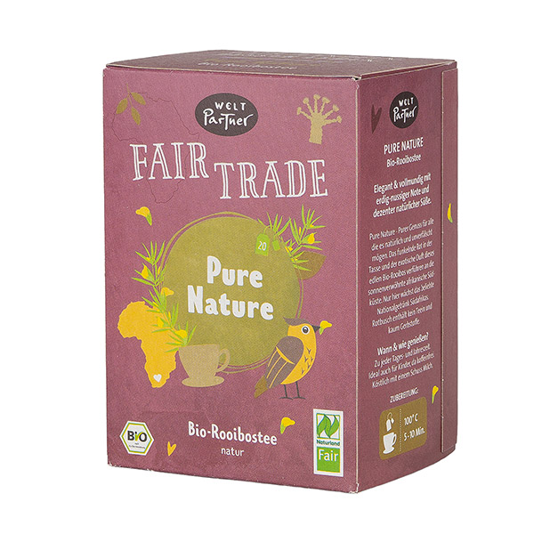 Rooibostee Natur BIO Teebeutel 20x1,4g / CONTIGO Fairtrade Onlineshop