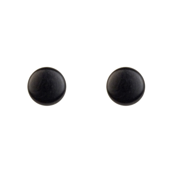 Ohrstecker confetto MINI schwarz, Tagua