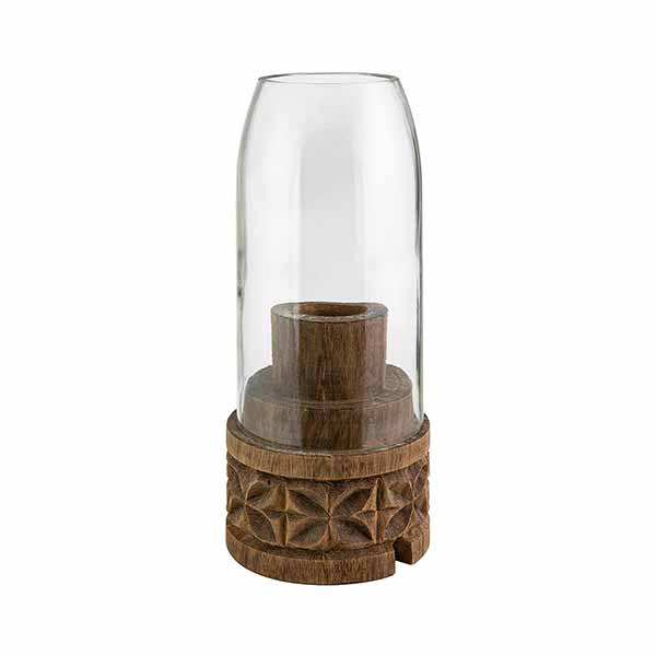 Tischleuchte UROA klar, Weinflasche recycelt / CONTIGO Fairtrade Onlineshop