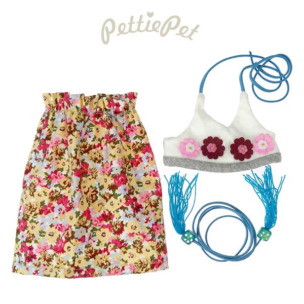 Kleider-Set PettiePet Sommer-Outfit