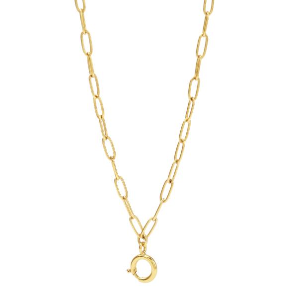 Halskette, Gliederkette STATEMENT, Mix&Match, 50 cm / CONTIGO Fairtrade Onlineshop