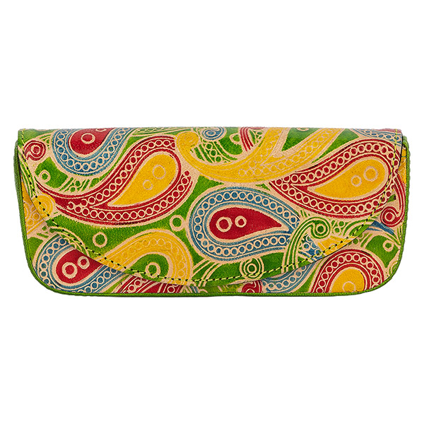 Brillen-Etui flach SIMRAN, Ziegenleder / CONTIGO Fairtrade Onlineshop