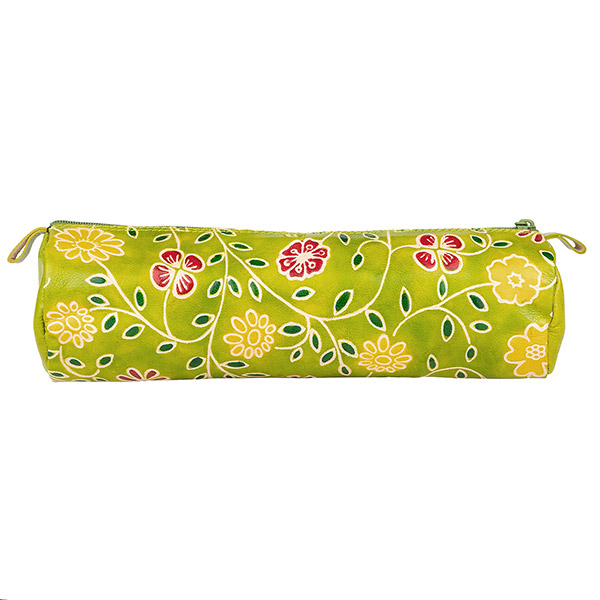 Stiftetasche Jumbo 22x6cm KHILANA, Ziegenleder / CONTIGO Fairtrade Onlineshop